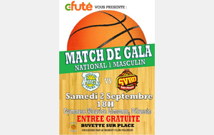 Match de gala National 1 Masculin